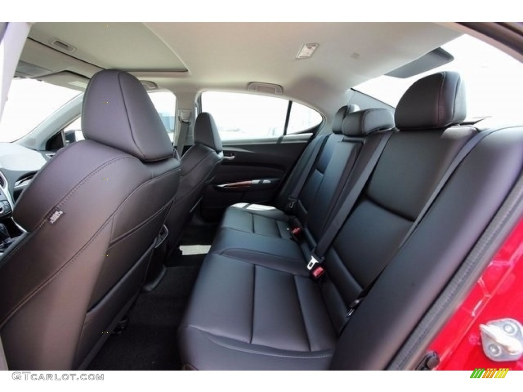 2017 Acura TLX Sedan Rear Seat Photo #115588118