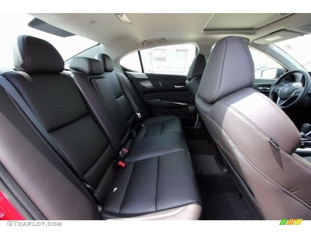 2017 Acura TLX Sedan Rear Seat Photo #115588139