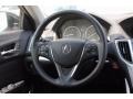 Ebony 2017 Acura TLX Sedan Steering Wheel