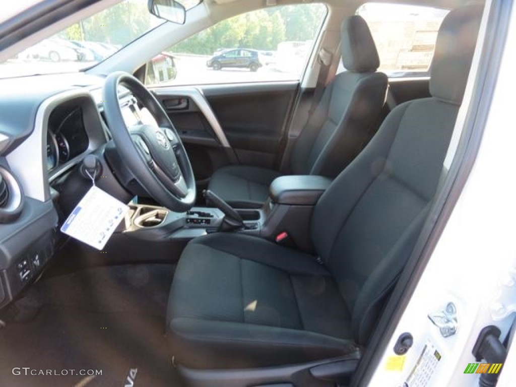 2016 RAV4 LE AWD - Super White / Black photo #8