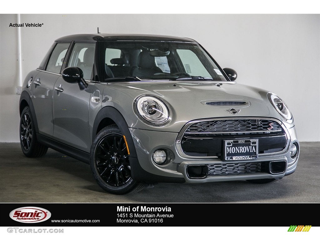 2017 Hardtop Cooper S 4 Door - Moonwalk Grey Metallic / Carbon Black photo #1