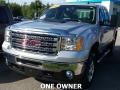 2012 Quicksilver Metallic GMC Sierra 2500HD SLE Extended Cab 4x4  photo #1