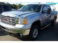 2012 Quicksilver Metallic GMC Sierra 2500HD SLE Extended Cab 4x4  photo #2