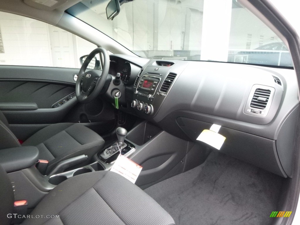 2017 Forte LX - Clear White / Black photo #2