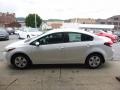 2017 Clear White Kia Forte LX  photo #6