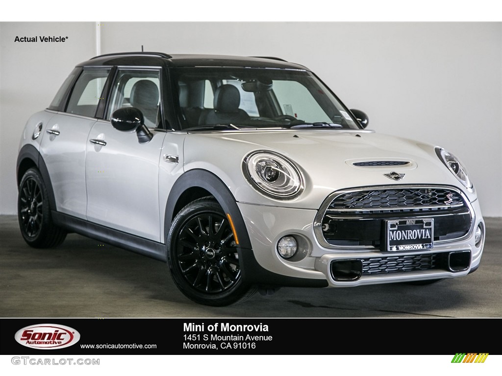 2017 Hardtop Cooper S 4 Door - White Silver Metallic / Carbon Black photo #1