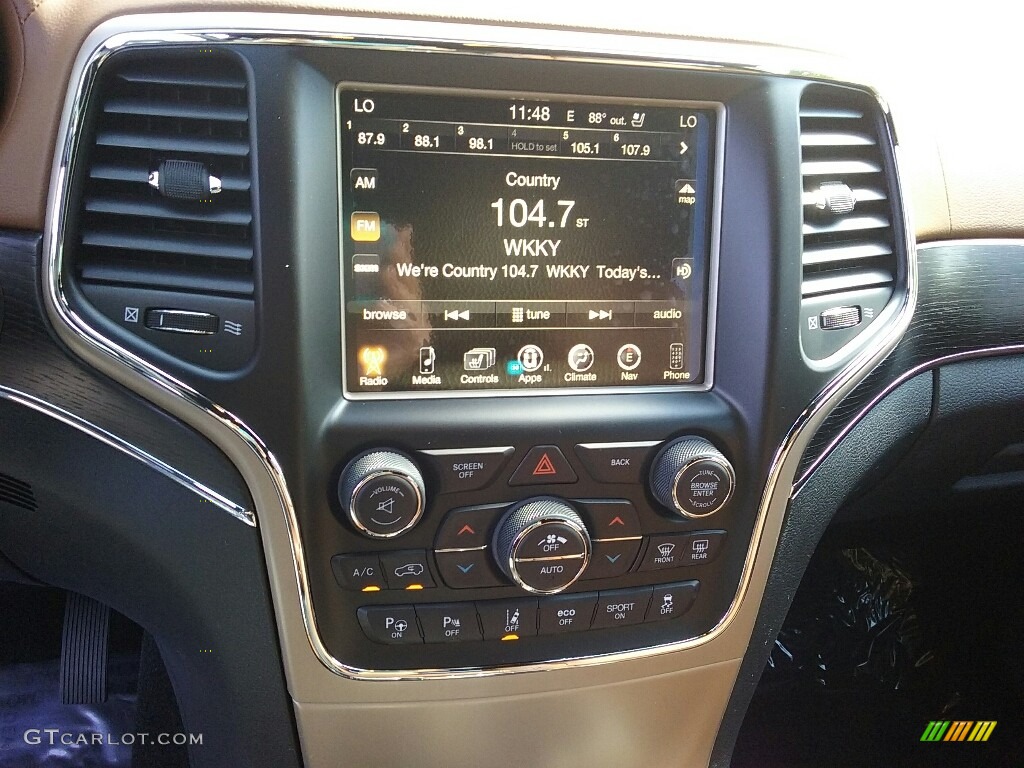 2017 Grand Cherokee Summit 4x4 - Luxury Brown Pearl / Dark Sienna Brown/Black photo #7