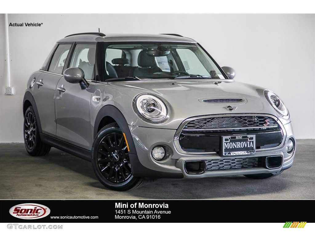 2017 Hardtop Cooper S 4 Door - Moonwalk Grey Metallic / Carbon Black photo #1