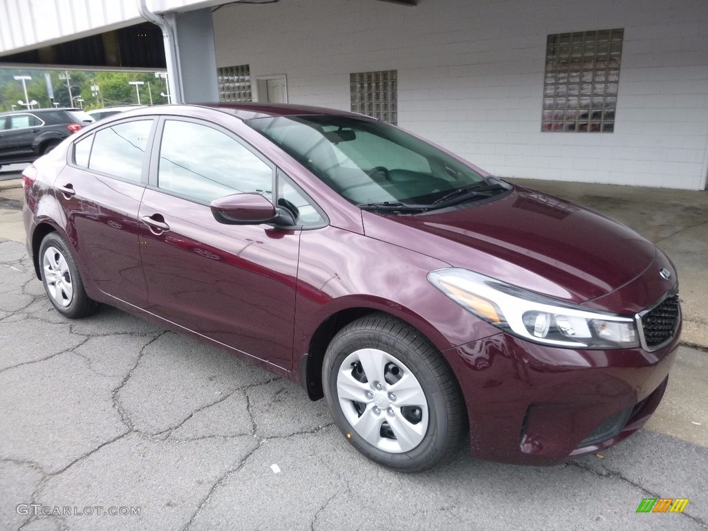 Garnet Red 2017 Kia Forte LX Exterior Photo #115592407