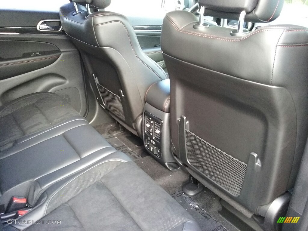Black Interior 2017 Jeep Grand Cherokee Trailhawk 4x4 Photo #115592470