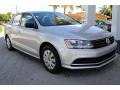 2016 Reflex Silver Metallic Volkswagen Jetta S  photo #2