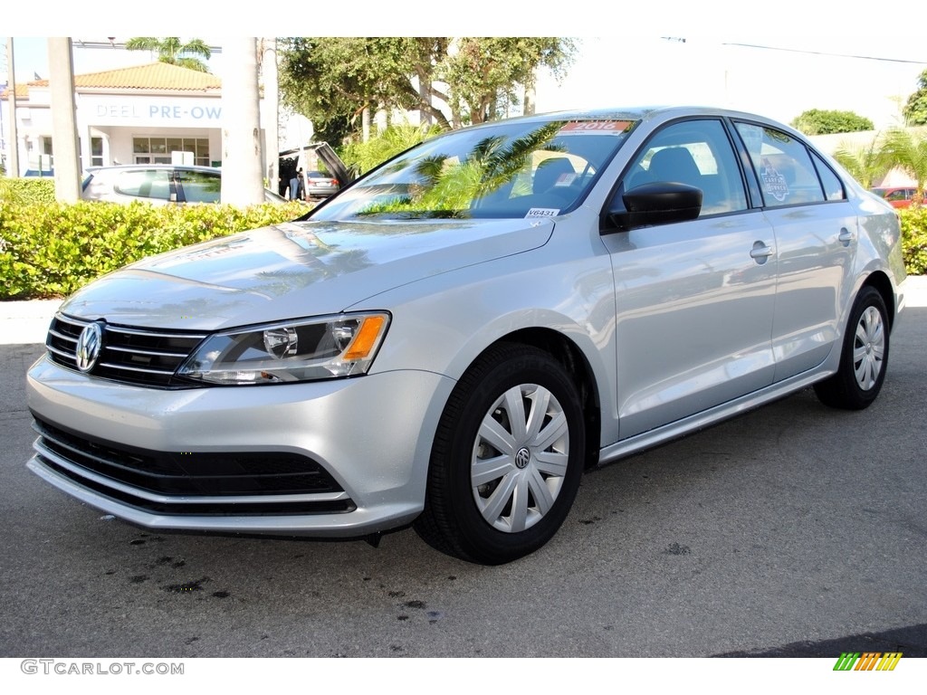 2016 Jetta S - Reflex Silver Metallic / Titan Black photo #5