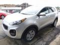 2017 Sparkling Silver Kia Sportage LX AWD  photo #7