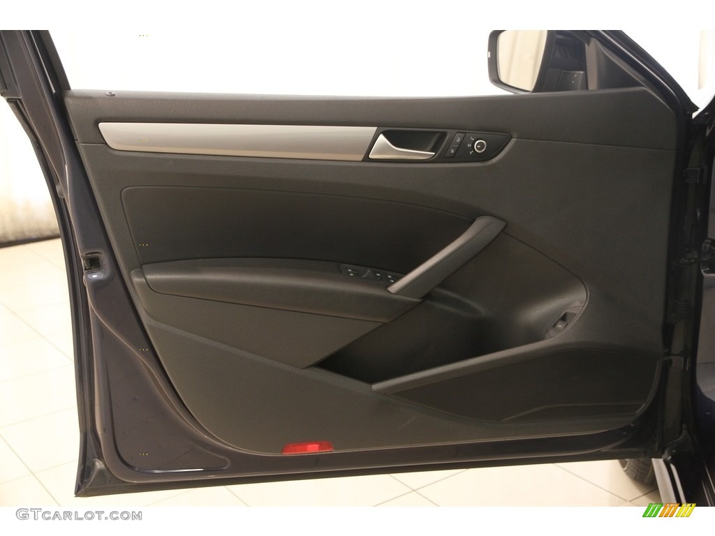 2015 Passat Wolfsburg Edition Sedan - Night Blue Metallic / Titan Black photo #4