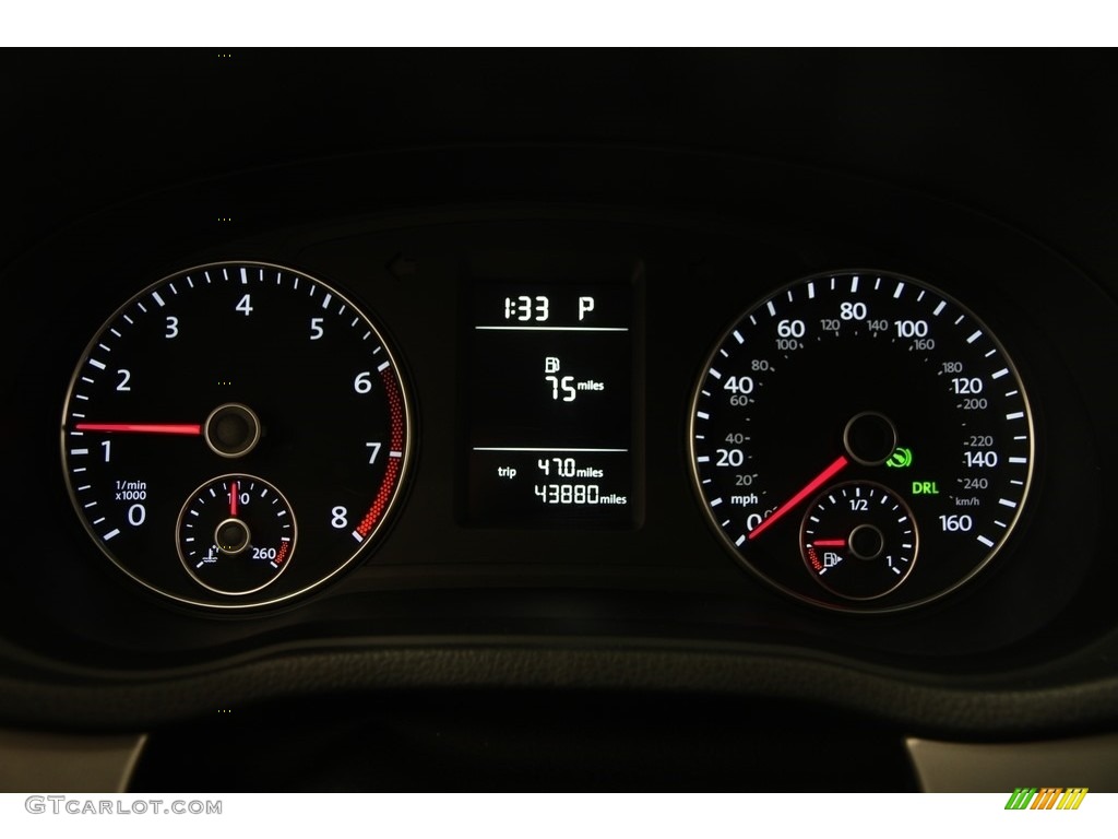 2015 Passat Wolfsburg Edition Sedan - Night Blue Metallic / Titan Black photo #7