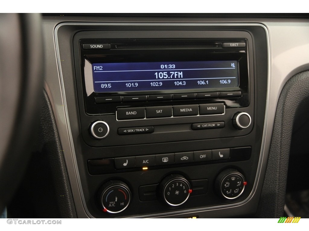 2015 Passat Wolfsburg Edition Sedan - Night Blue Metallic / Titan Black photo #8