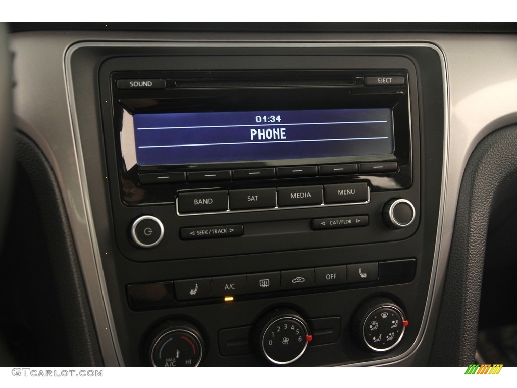 2015 Passat Wolfsburg Edition Sedan - Night Blue Metallic / Titan Black photo #9