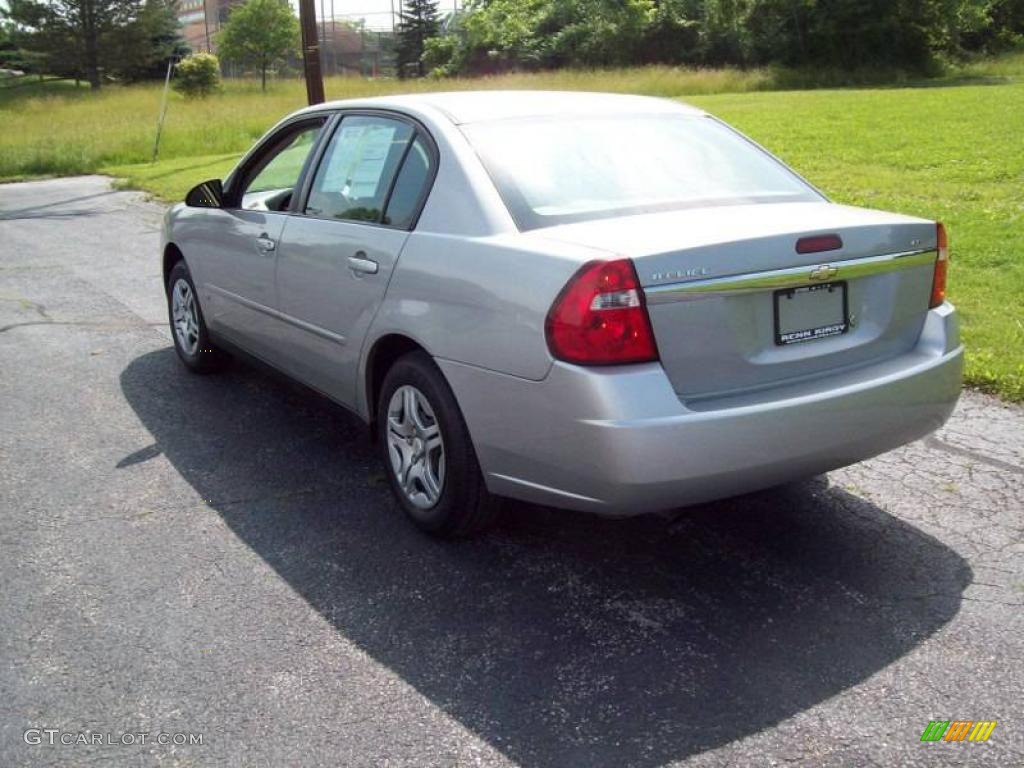 2006 Malibu LS Sedan - Silverstone Metallic / Titanium Gray photo #4