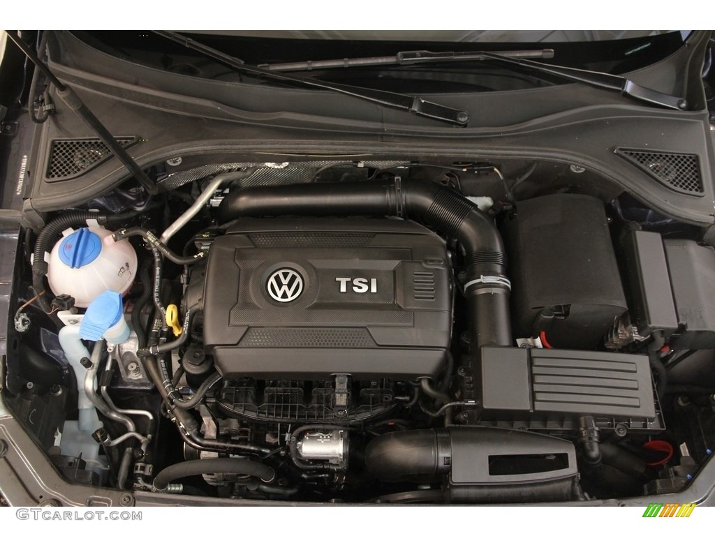 2015 Passat Wolfsburg Edition Sedan - Night Blue Metallic / Titan Black photo #16