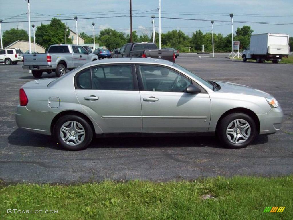 2006 Malibu LS Sedan - Silverstone Metallic / Titanium Gray photo #5