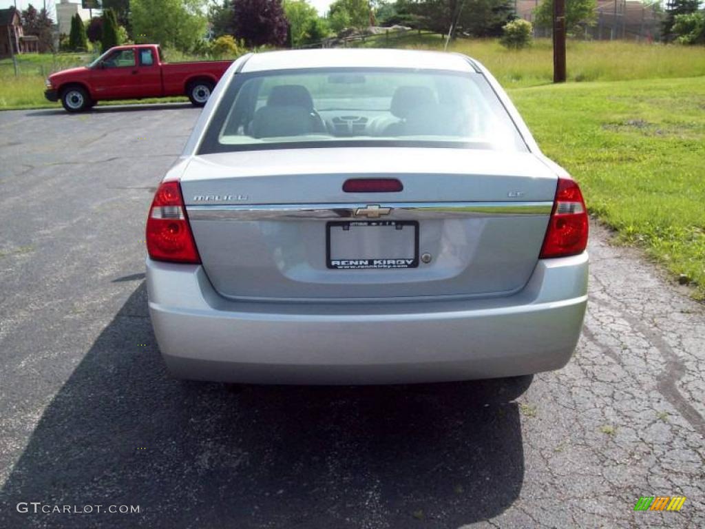 2006 Malibu LS Sedan - Silverstone Metallic / Titanium Gray photo #8