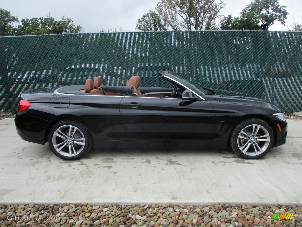 Jet Black 2017 BMW 4 Series 430i xDrive Convertible Exterior Photo #115594750