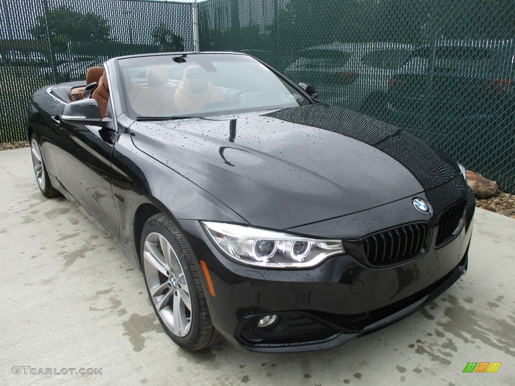 Jet Black 2017 BMW 4 Series 430i xDrive Convertible Exterior Photo #115594828