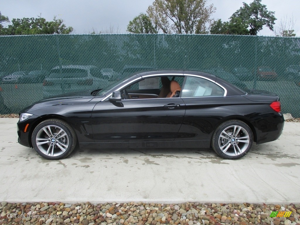 Jet Black 2017 BMW 4 Series 430i xDrive Convertible Exterior Photo #115594894