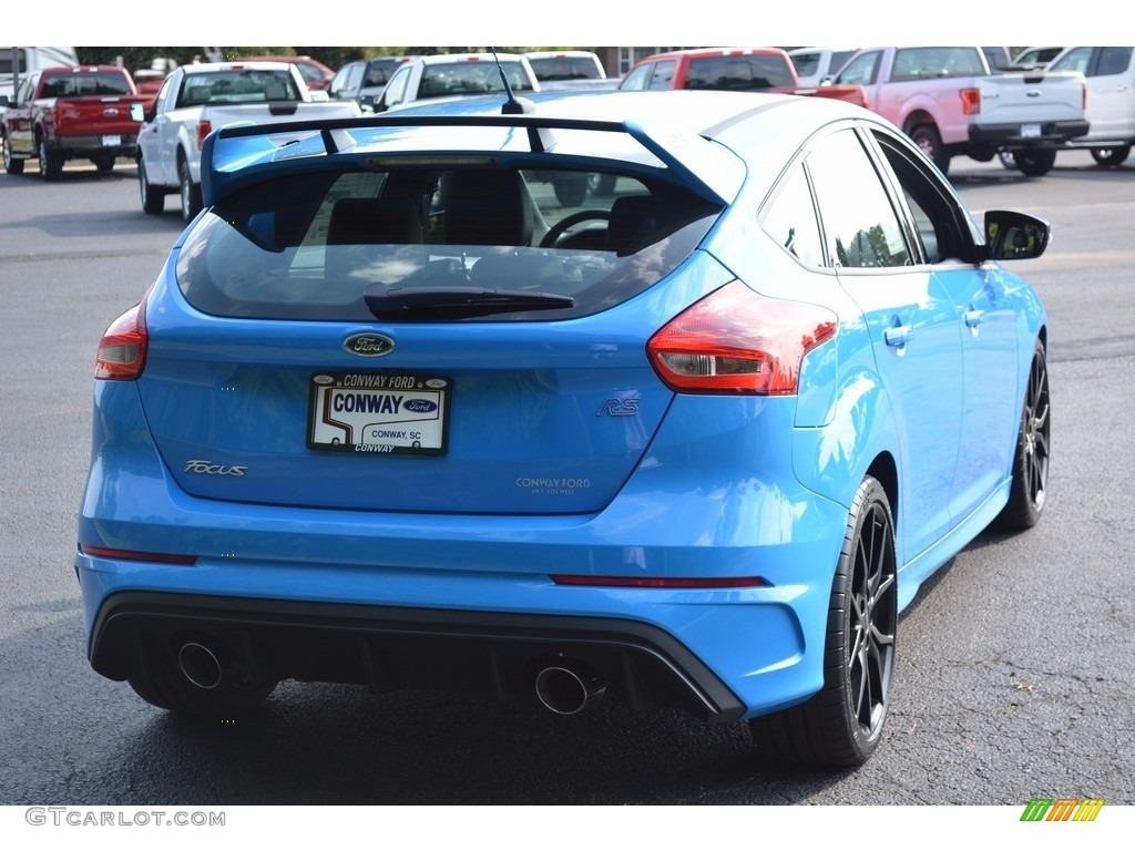 2016 Focus RS - Nitrous Blue / Charcoal Black Recaro RS logo photo #3