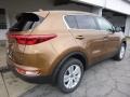 2017 Burnished Copper Kia Sportage LX AWD  photo #2