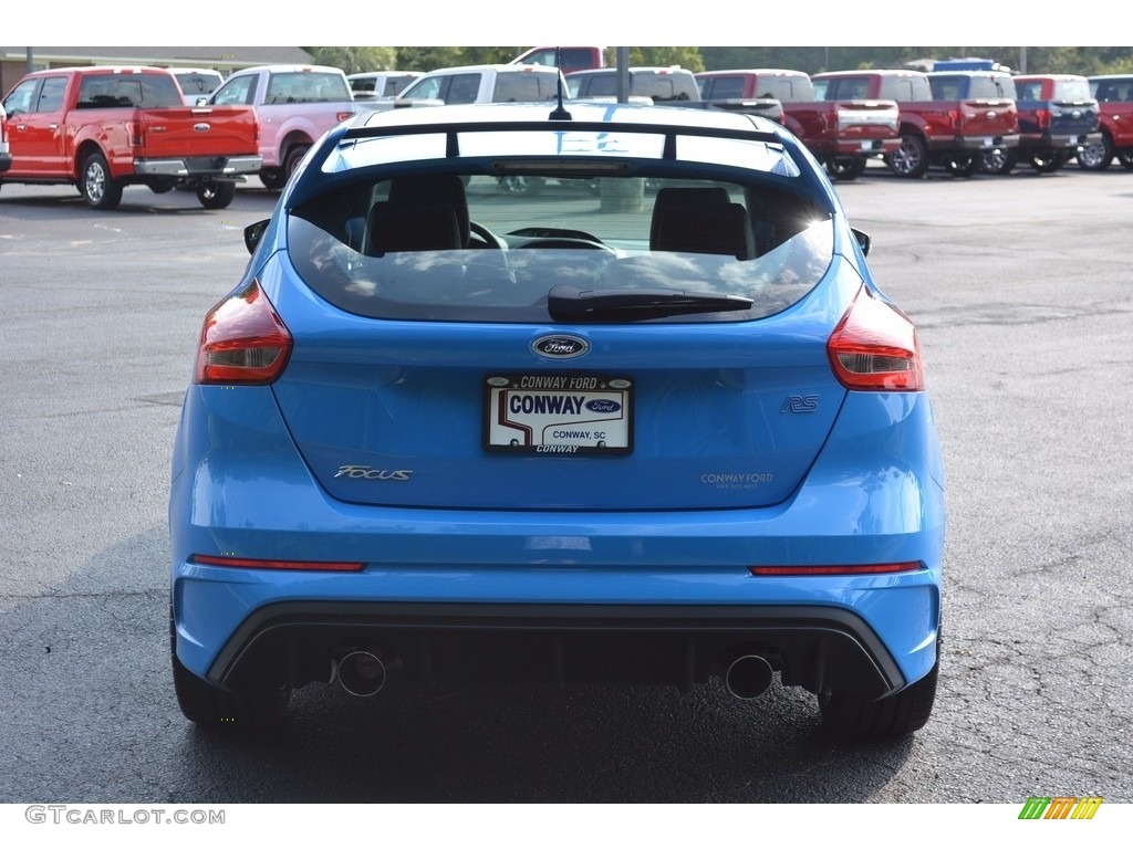 2016 Focus RS - Nitrous Blue / Charcoal Black Recaro RS logo photo #4