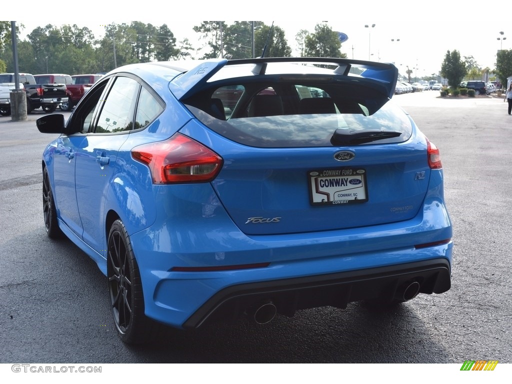 2016 Focus RS - Nitrous Blue / Charcoal Black Recaro RS logo photo #7
