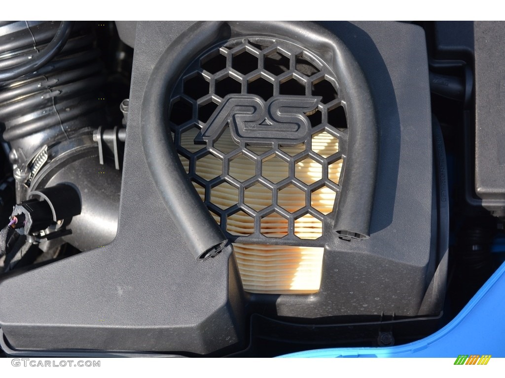 2016 Focus RS - Nitrous Blue / Charcoal Black Recaro RS logo photo #16