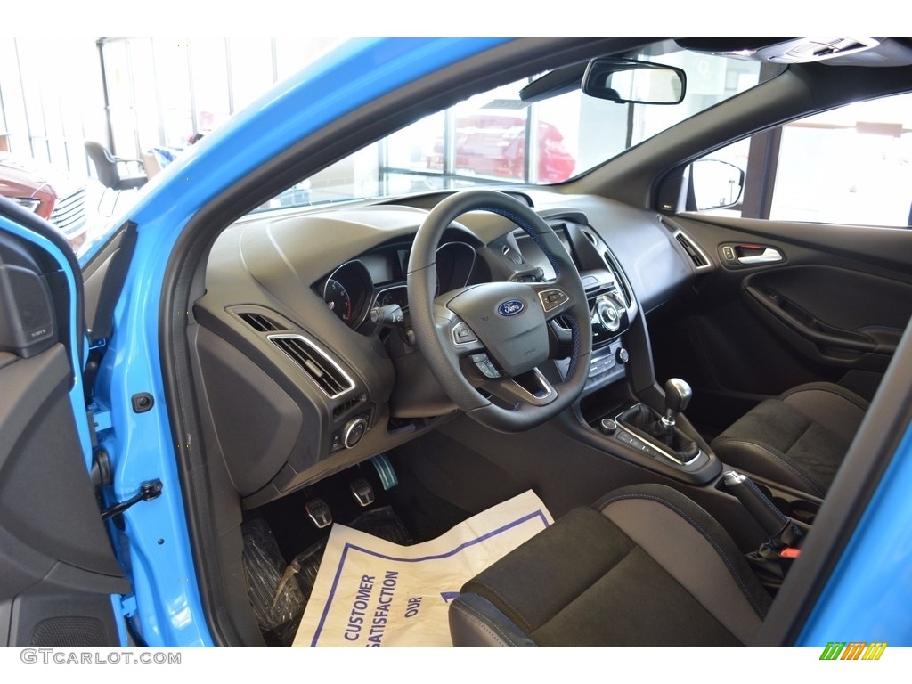 2016 Focus RS - Nitrous Blue / Charcoal Black Recaro RS logo photo #22