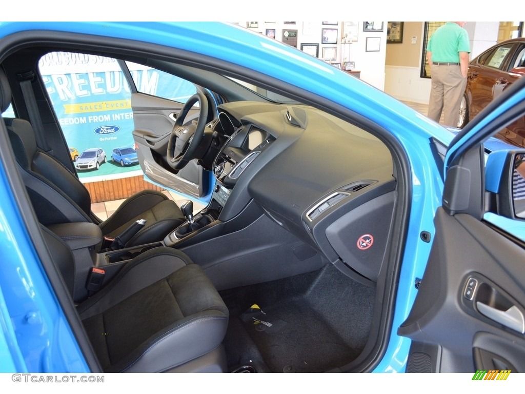 2016 Focus RS - Nitrous Blue / Charcoal Black Recaro RS logo photo #29