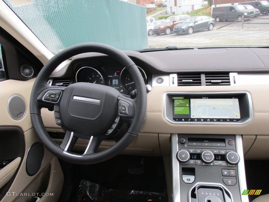 2017 Land Rover Range Rover Evoque SE Premium Espresso/Almond Dashboard Photo #115595608