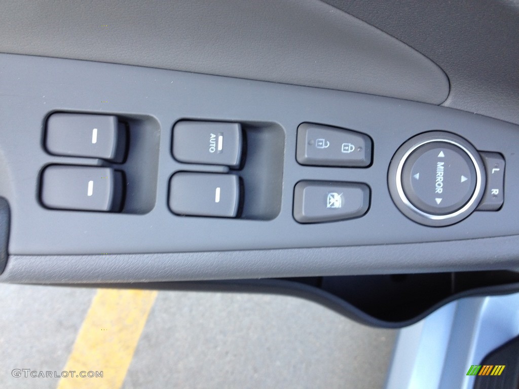 2011 Sonata Hybrid - Blue Sky Metallic / Gray photo #32