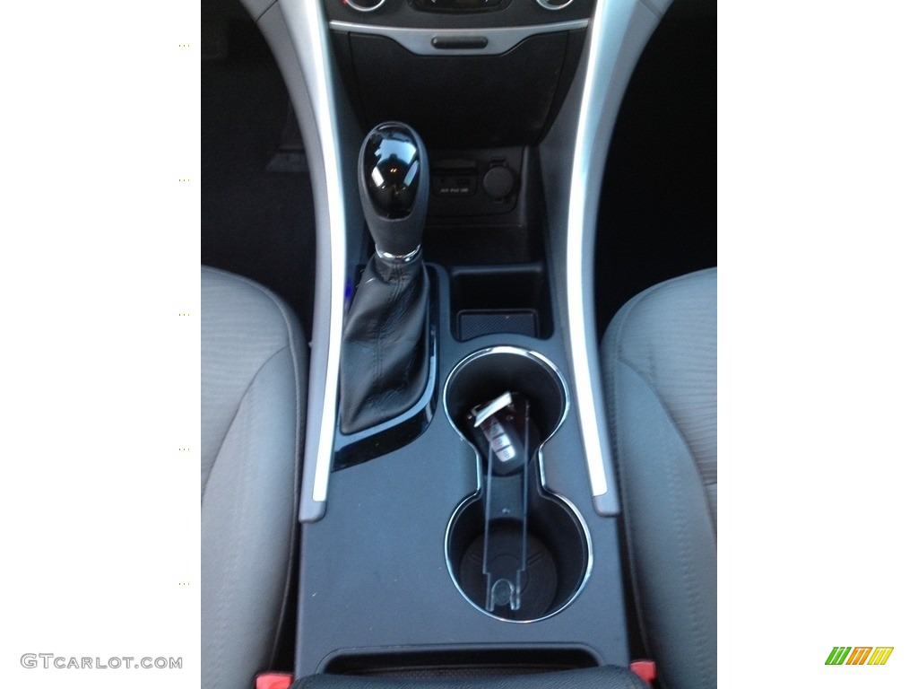 2011 Sonata Hybrid - Blue Sky Metallic / Gray photo #40