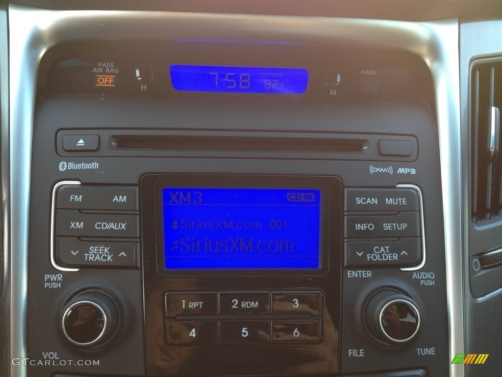 2011 Sonata Hybrid - Blue Sky Metallic / Gray photo #42