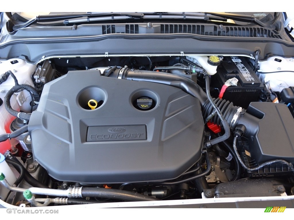 2017 Ford Fusion Titanium 2.0 Liter EcoBoost DI Turbocharged DOHC 16-Valve i-VCT 4 Cylinder Engine Photo #115597864