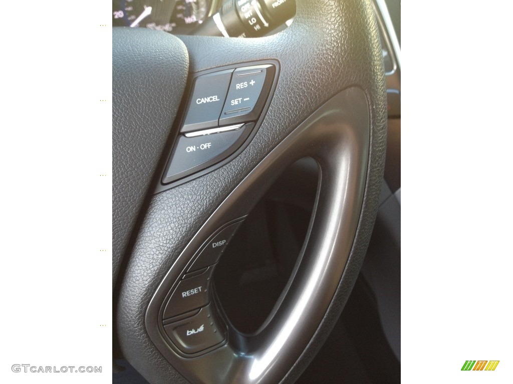 2011 Sonata Hybrid - Blue Sky Metallic / Gray photo #48