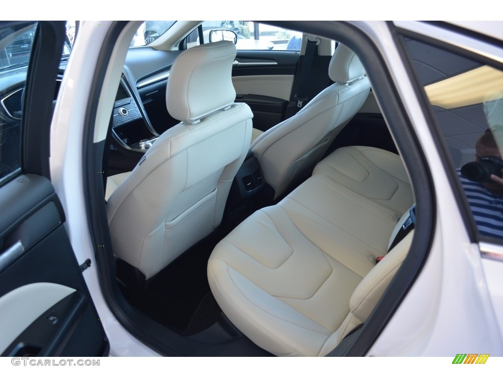 2017 Ford Fusion Titanium Rear Seat Photo #115597960