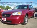 2007 Sport Red Metallic Chevrolet Malibu LS Sedan  photo #1