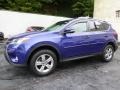 2015 Blue Crush Metallic Toyota RAV4 XLE  photo #3