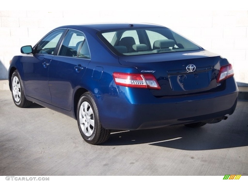 2011 Camry LE - Blue Ribbon Metallic / Ash photo #2