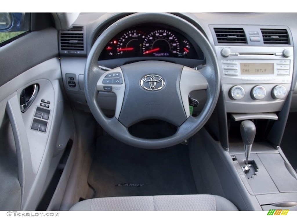 2011 Camry LE - Blue Ribbon Metallic / Ash photo #5