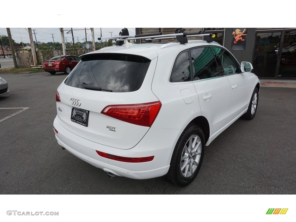 2012 Q5 2.0 TFSI quattro - Glacier White Metallic / Cardamom Beige photo #4