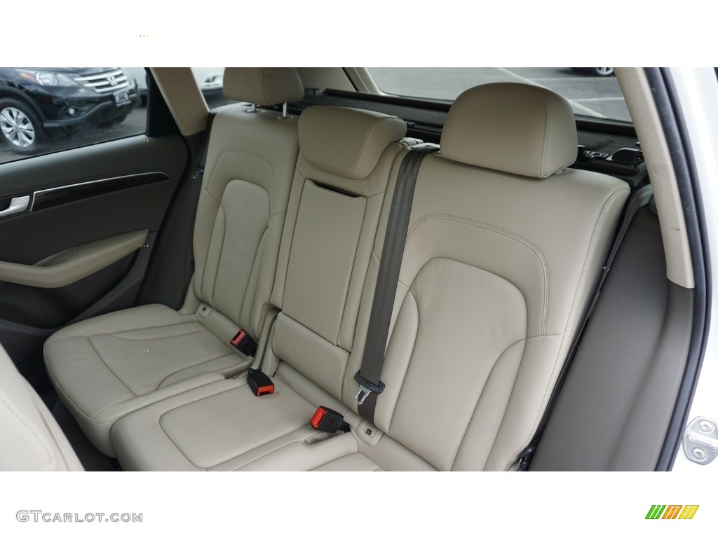2012 Q5 2.0 TFSI quattro - Glacier White Metallic / Cardamom Beige photo #8