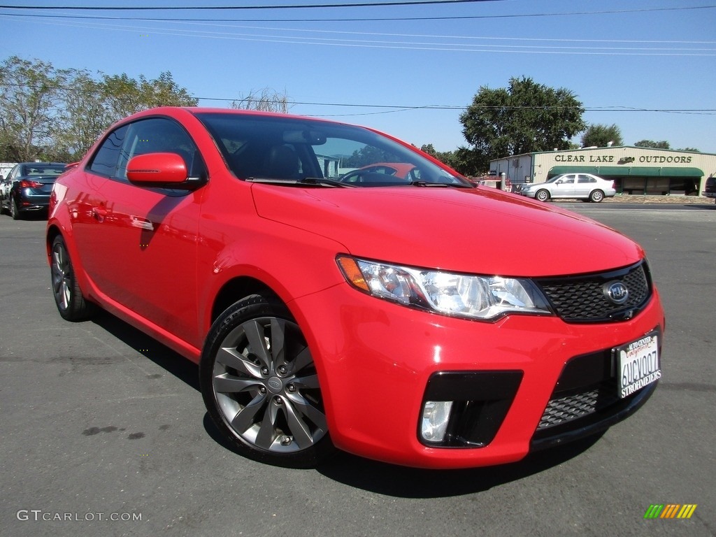 2012 Forte Koup SX - Racing Red / Black photo #1