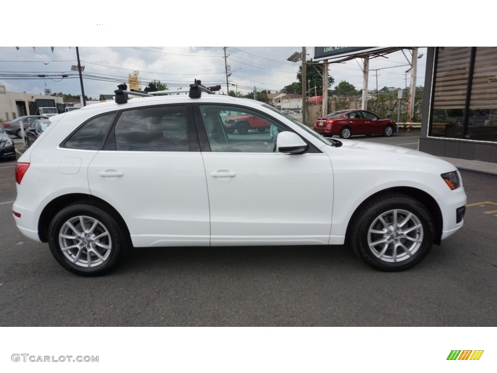 2012 Q5 2.0 TFSI quattro - Glacier White Metallic / Cardamom Beige photo #10